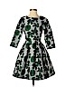 Assorted Brands Green Casual Dress Size S - photo 1