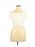 Forever 21 Ivory Short Sleeve T-Shirt Size XL - photo 1