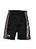 Under Armour 100% Polyester Black Athletic Shorts Size 7 - photo 1