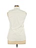 Banana Republic 100% Cotton White Sleeveless Button-Down Shirt Size 14 - photo 2