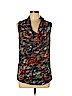Theory 100% Silk Black Sleeveless Silk Top Size L - photo 1