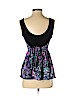 Topshop 100% Polyester Purple Sleeveless Blouse Size 2 - photo 2