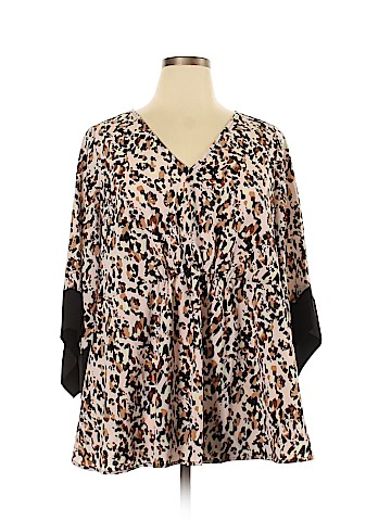 Lane Bryant 3/4 Sleeve Blouse (view 1)