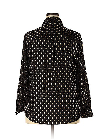 Who What Wear Long Sleeve Button-Down Shirt (view 2)