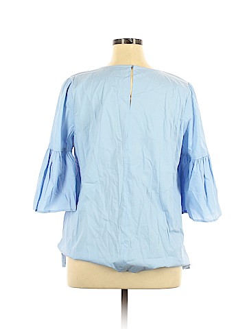 ELOQUII Long Sleeve Blouse (view 2)