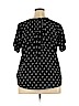 Old Navy 100% Rayon Black Short Sleeve Blouse Size XXL - photo 2