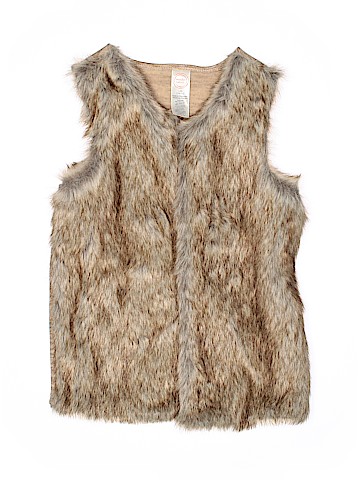 Wonder Nation Faux Fur Vest (view 1)