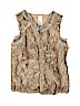 Wonder Nation Solid Tan Faux Fur Vest Size L (kids) - photo 1
