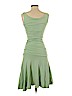 Velvet 100% Cotton Green Casual Dress Size P (petite) - photo 2