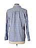 Ann Taylor LOFT Outlet 100% Cotton Blue Long Sleeve Top Size L - photo 2