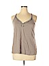 Aerie 100% Cotton Tan Sleeveless Top Size XL - photo 1