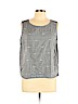 Eileen Fisher 100% Cotton Gray Tank Top Size L - photo 1