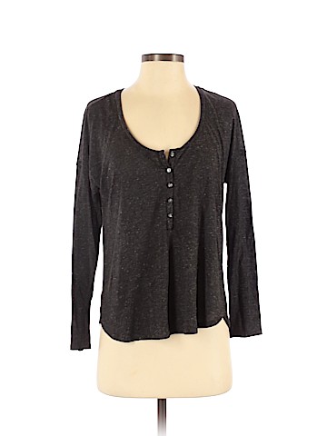 Victoria's Secret Long Sleeve Henley (view 1)