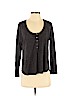 Victoria's Secret Gray Long Sleeve Henley Size S - photo 1