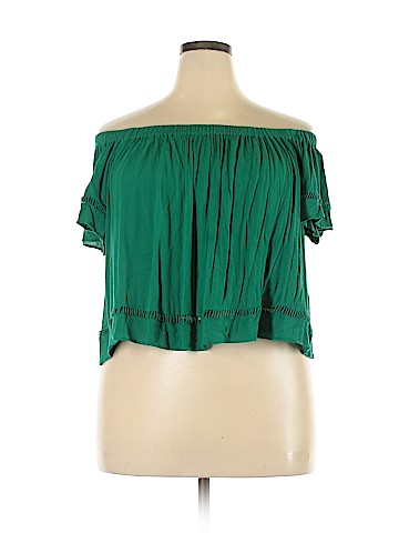 Forever 21 Short Sleeve Blouse (view 1)