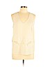 Monteau 100% Polyester Ivory Tank Top Size L - photo 1