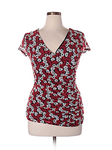 New York & Company Short Sleeve Top (view 1)