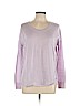 Madewell 100% Wool Purple Wool Pullover Sweater Size L - photo 1