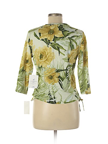 Caribbean Joe 3/4 Sleeve Top (view 2)