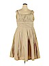 AK Anne Klein 100% Cotton Tan Casual Dress Size 18 - photo 1