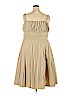 AK Anne Klein 100% Cotton Tan Casual Dress Size 18 - photo 2