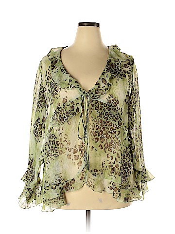 Simonton Says Long Sleeve Blouse (view 1)