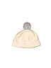Unbranded 100% Cotton White Beanie Size 0-3 mo - photo 1