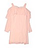 Philly 100% Polyester Solid Pink Dress Size 8 - photo 1