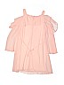 Philly 100% Polyester Solid Pink Dress Size 8 - photo 2