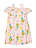 Jumping Beans 100% Cotton Tropical Pink Dress Size 6X - photo 1
