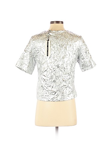 Topshop Short Sleeve Blouse (view 2)