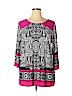 Roz & Ali Pink Casual Dress Size 1X - photo 1