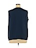 Laura Scott 100% Polyester Blue Sleeveless Blouse Size XL - photo 2