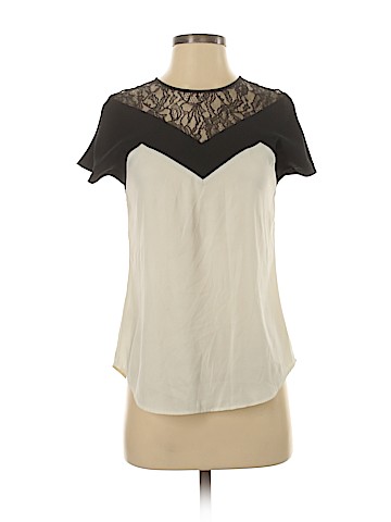 Ann Taylor Short Sleeve Blouse (view 1)