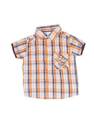 Unbranded Short Sleeve Button-Down Shirt (view 1)
