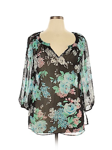 Charter Club 3/4 Sleeve Blouse (view 1)