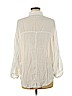 American Eagle Outfitters White 3/4 Sleeve Blouse Size M - photo 2