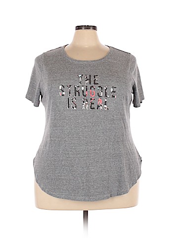 Lane Bryant Short Sleeve Top (view 1)