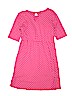 Old Navy 100% Cotton Polka Dots Pink Dress Size 10 - 12 - photo 2