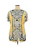 Style&Co Gold Short Sleeve Top Size XL - photo 2