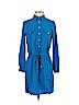 Lauren by Ralph Lauren 100% Viscose Blue Casual Dress Size 8 (petite) - photo 1