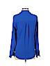Express 100% Polyester Blue Long Sleeve Blouse Size S (petite) - photo 2