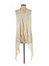 No Boundaries 100% Acrylic Ivory Cardigan Size 3 - photo 1
