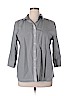 Chico's 100% Cotton White Long Sleeve Button-Down Shirt Size XL (3) - photo 1