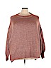 Ava & Viv Pink Pullover Sweater Size 4X - photo 1