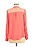 Candie's 100% Polyester Pink Long Sleeve Blouse Size M - photo 2
