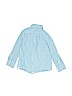 Crewcuts 100% Cotton Blue Long Sleeve Button-Down Shirt Size 4 - photo 2