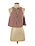 TOBI 100% Rayon Tan Sleeveless Blouse Size XS - photo 1