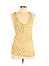 Eyeshadow Yellow Sleeveless Top Size L - photo 1