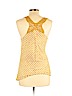 Eyeshadow Yellow Sleeveless Top Size L - photo 2